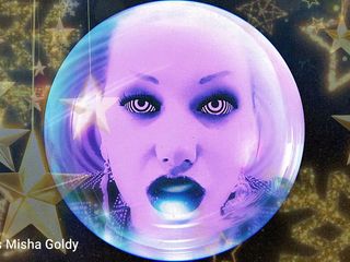 Goddess Misha Goldy: Okouzlující ASMR! Kouzelná koule přeprogramuje váš mozek na GOON a...