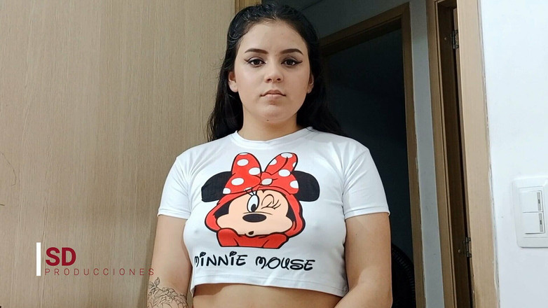 MelanieCaceres: Madrasta tesuda fode seu enteado para que ele pare de...