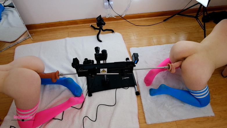 Destination Kat: Ich teste meine neue fickmaschine Gg