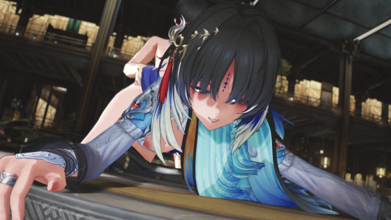 NSFWOtaku: Wuthering waves - Intimní sexuální scéna Yangyang a Vozítko - 3D Hentai Animace