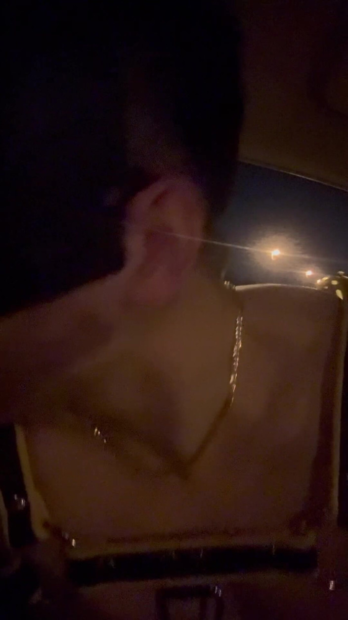 Barenakedmuscles: Almost Caught: Leather Muscle God’s Risky Bridge Flex &amp; Stroke
