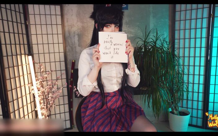 MollyRedWolf: Komi-san. Tajne wideo. 4K - Mollyredwolf