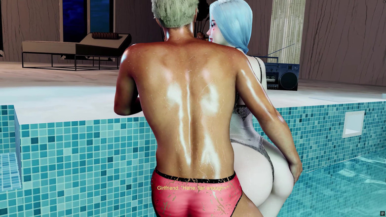 Why fuck so hard: 3D milf con tette enormi prende in giro il giovane...