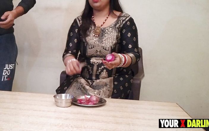 Your x darling: Episodul 02 - Indiancă Bhabhi păcălită pentru futai pe masă de indianul...