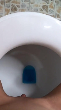 My Cute Shaved Pussy Desperate to Piss N Looks so Nice From My POV