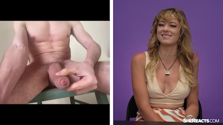 SheReacts: Ei reacționează la el masturbându-se și ejaculând