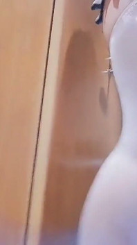 I Was Seen by a Stranger Exposing Myself in Men's Room with a Fufu Clip Attached, Ended up with Massive Cumming Orgasm