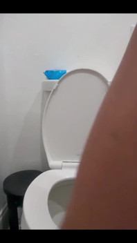 Peeing Backwards in the Toilet Today