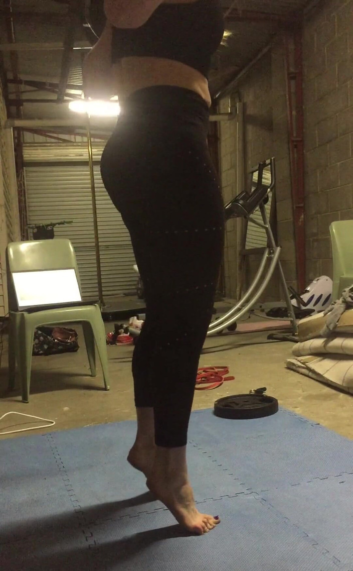 Michellexm: Allenamento in nero