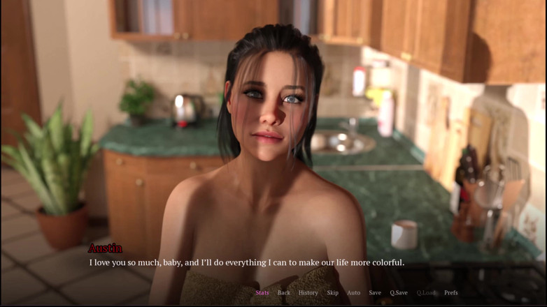 Kitty Gamer: 愛される結婚 13 私たちはあのバーガー屋に出かけ、ジュリーはとてもフレンドリーでした