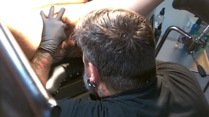 Domina Lady Vampira Guys Only: The end of your manhood part 3 – the tattoo
