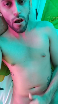 Fingering my wet ass and jerking off until I cum