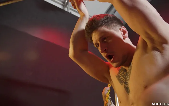 Next Door Raw: NextDoorRaw - Dalton Riley breeds &amp; eats bathouse owner's tight ass