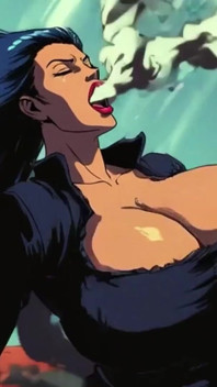 Ai enorma tuttar anime och tecknade heta klipp