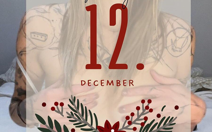 Cur1ouscoup420: Vánoční elf s Kouzelnou hůlkou v kundičce