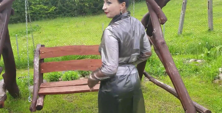 Wanilianna: Šukání mého nylonového zadku na houpačce