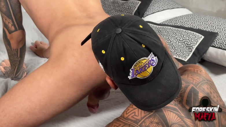 ForeSkinMafia By Boomer Banks: Tatted Hung Papi Muscle Stud Hayden Gotti Fucks Raw Foreskin...