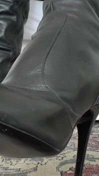 Cum on My Leather Boots and Then You'll Go to Jail, POV, JOI, Lady Victoria Valente
