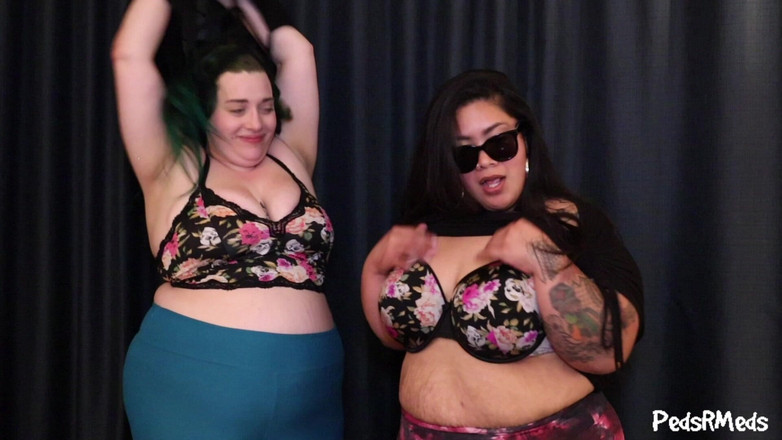 PedsRMeds: Chunkytoes619 i Shortlivedtyranny pokazują swoje tłuste cycki