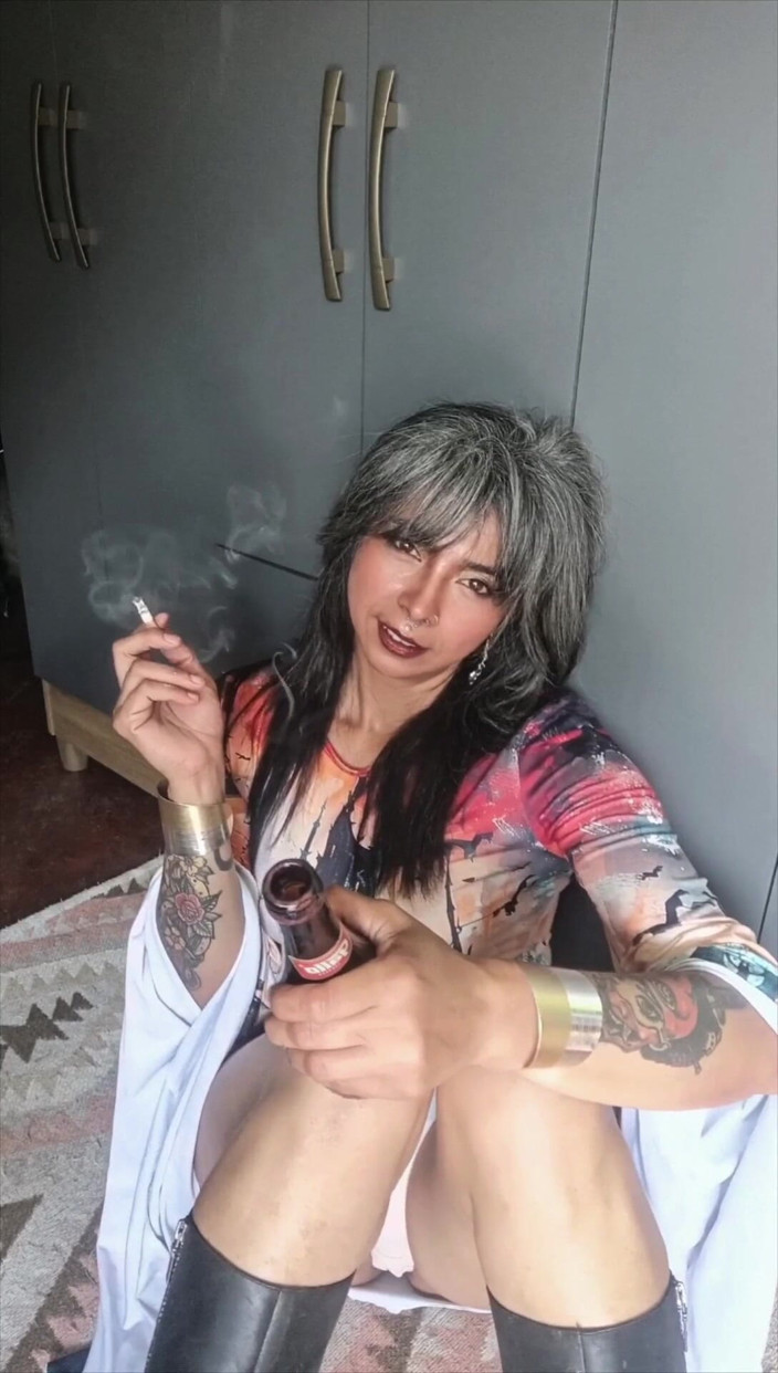 Casia Castro: Drink in One Hand, Cigarette in the Other… and My...
