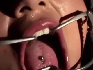 Bizare & Extreme: Restrained babe sucks her master's big and hard cock
