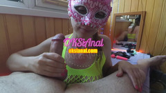 OKS1Anal: Bini suka mengongkek pantat suami. Handjob yang menakjubkan dari isteri...