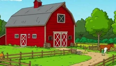 Married Housewife Slut Was Fucked in a Dirty Barn While Her Cuckold Husband Was Cooking a Barbecue. Cartoon Parody. Toons