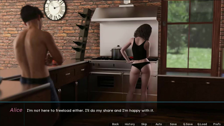 Visual Novels: Parfum d'été, partie 5 (route de la copine)