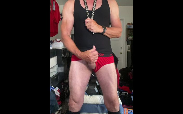 JockDad87: Top dilf jockdad87 знімає гарячу сперму