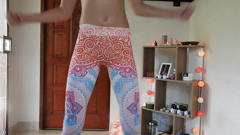 MissAnja_FH: 땀에 젖은 Xtreme, 섹시한 댄스 카르디오와 오르가즘