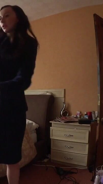 Estate agent takes a dip fully clothed (Sophia Smith UK)