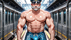 Erotic Man: 拥有漂亮肌肉发达的Ai英俊男人的非裸体挑逗