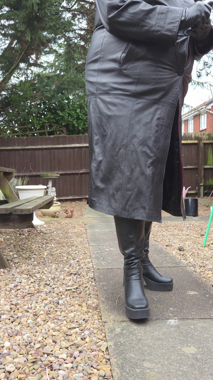 Leatherman63: Trench Coat din piele