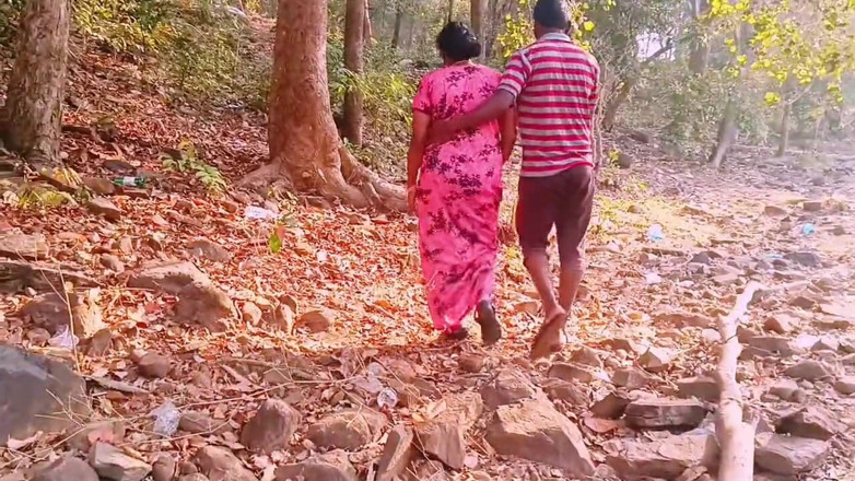 Telugu honey lips: Desi Stepmom and Stepson Outdoor Sex Telugu Dirty Talks