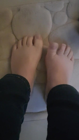 Faith's Feet Fetish: Faith's feet fetish - taking my socks off after a long...