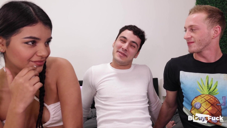 Bi Guys Fuck: ก้นเลียม ควินน์ ถูกสูบฉีด เอบีเซ็กส์หาคู่เย็ด