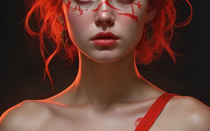 AI Girls: Le nu artistique d’une belle jeune femme enveloppée de bandages...