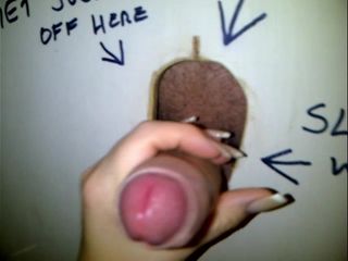 Dogging after dark: Glory hole suger