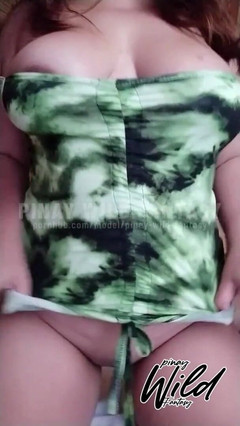 PinayWildHotCouple: Pinay montel miang menari untuk teman lelakinya