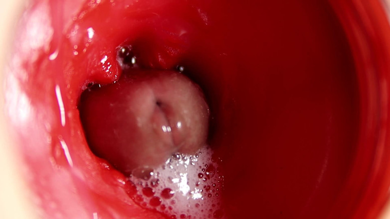 SEXY_GUYBEST: Cameră în interiorul pizdei: spermă puternică în pizdă! Cel mai bun asmr...