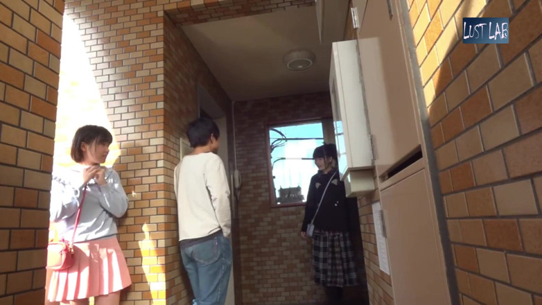 Lust lab: Flirty Visitor in a Short Skirt Invites Me in, POV...