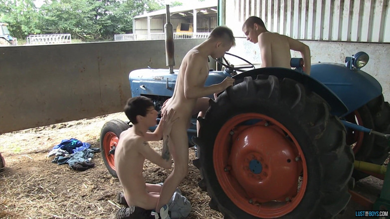 Lust for boys: Threesome Boys on the Farm