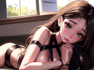 Sexy kahani: Sexy meisje dat van bandage ai-porno geniet