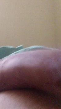 (no Masturbating) Transwoman Playing with My Pre-op Clit