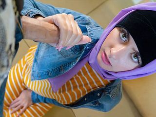 Team Skeet: Hijab Hookup - Conservative Middle Eastern Babe Angeline Red Shows Her...