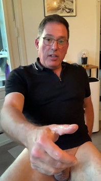 Sessão estendida, longa de punheta e masturbação em casa. Verbal