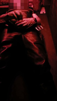 Cruising the Darkroom in Leather Pants