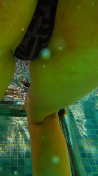 Perfect Ass of My Wife Swimming
