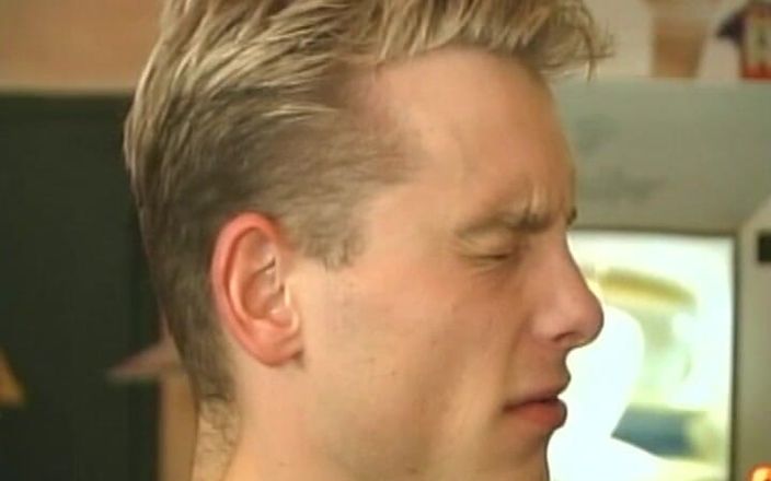 Gay 90's Vintage Porn: Hunks genieten van oraal spel #2