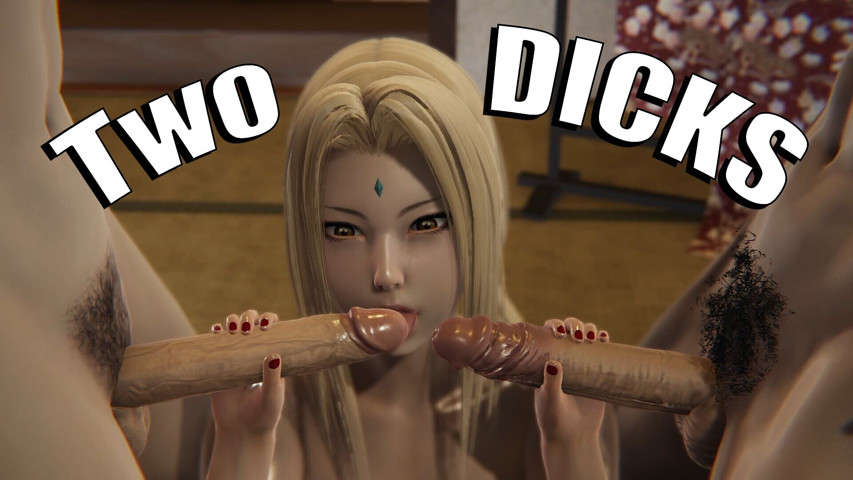 3D Hentai Two Dicks Tsunade Sucks (Erza6662) 3D Hentai Two Dicks Tsunade Sucks (Erza6662)